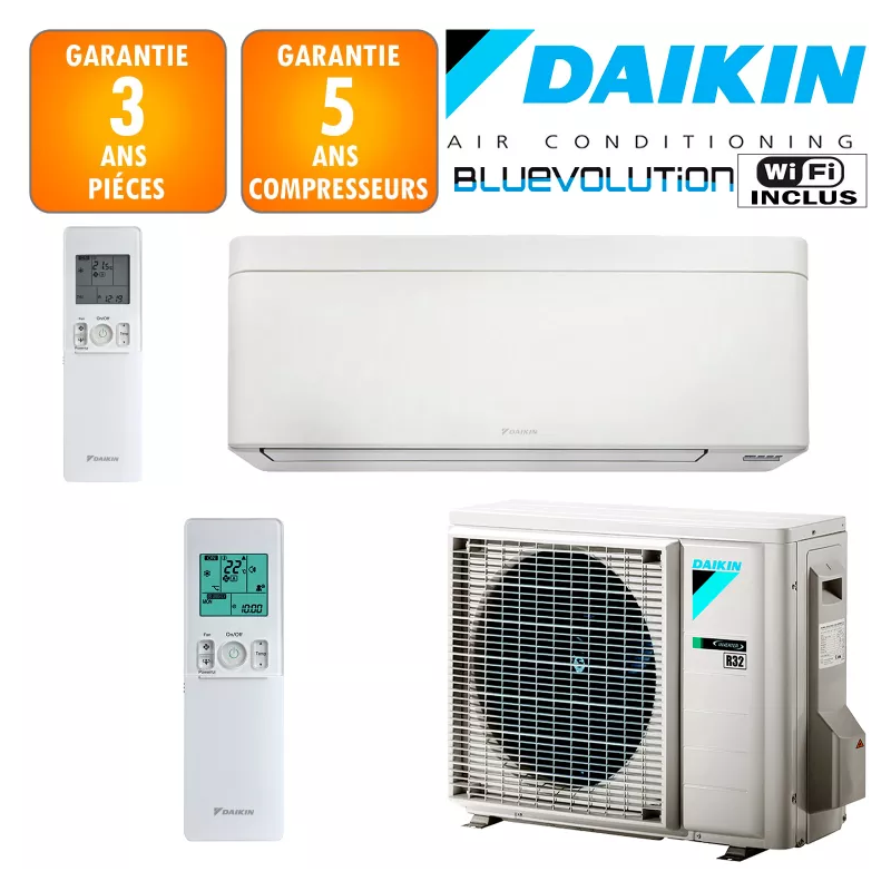 Climatiseur Daikin Stylish FTXA35CW + RXA35A