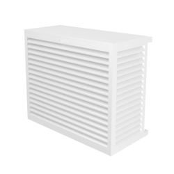 CACHE CLIM - ALU - Blanc (RAL 9010) - Taille L