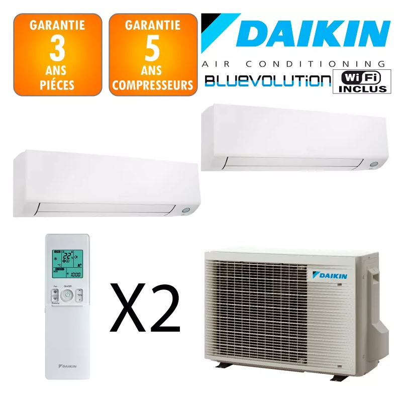 Daikin Bi-split inverter 2MXM40A + 2 X FTXM20A