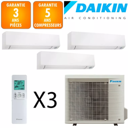 Daikin Tri-split 3MXM40A + 3 X CTXM15A